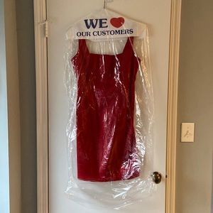 Red Calvin Klein Cocktail Dress